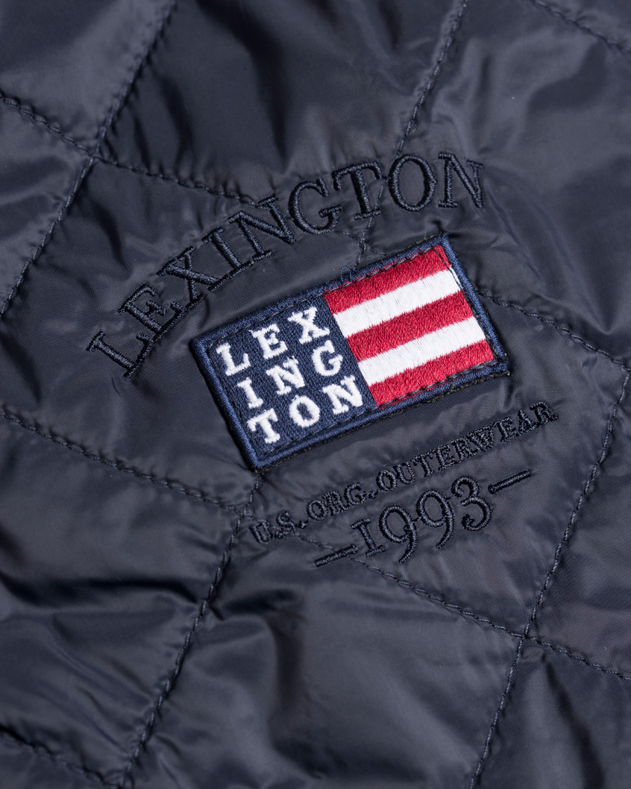 Herr | Jackor | Lexington | Tyler Quilted Jacket Deepest Blue