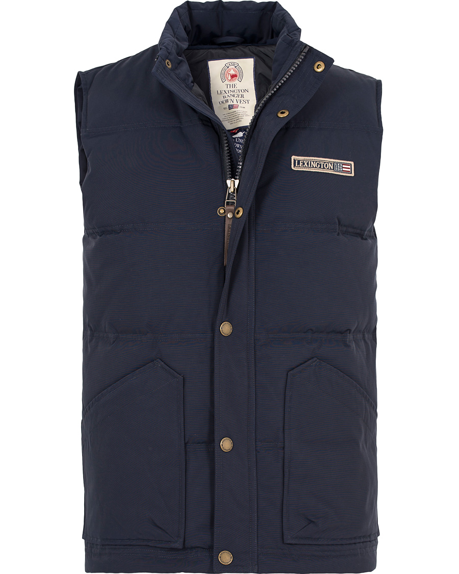 Herr | Jackor | Lexington | Victor Down Vest Deepest Blue