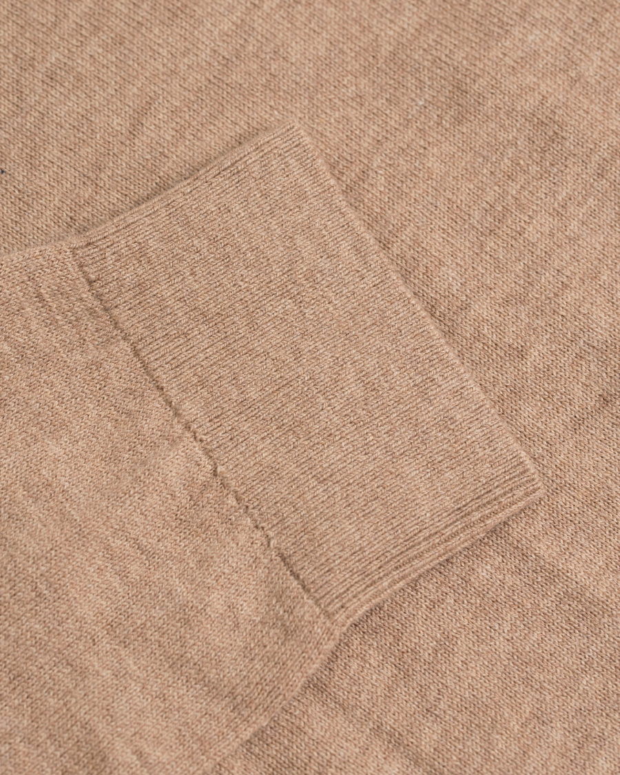 Herr | Tröjor | Lexington | Jeff Crewneck Sweater Silver Mink Beige