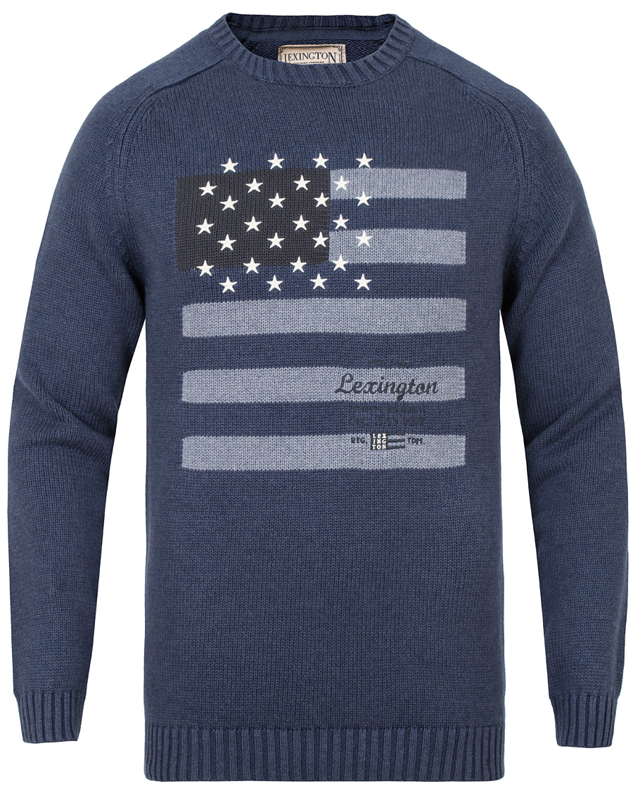 Herr | Tröjor | Lexington | Dylan Sweater Indigo