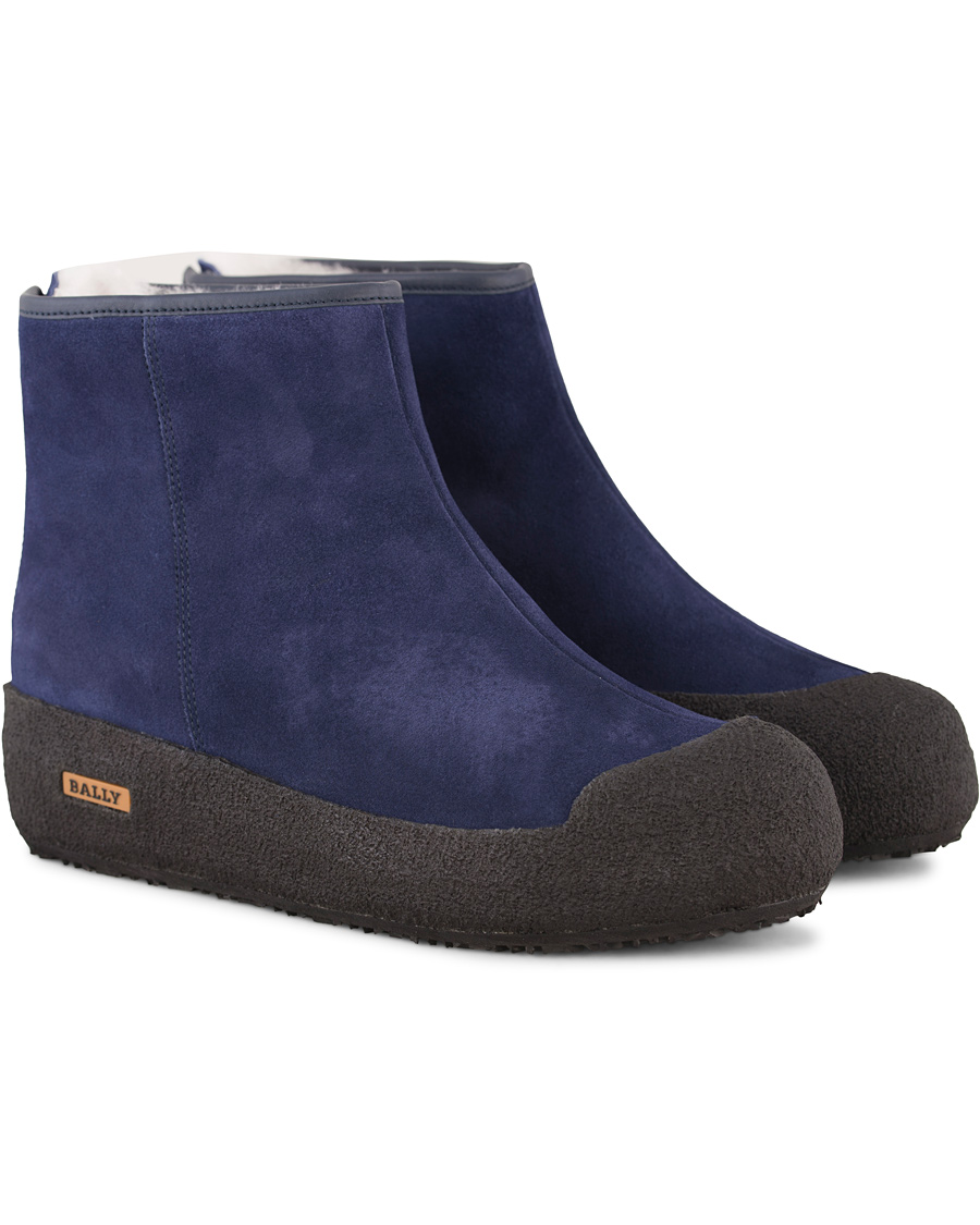 Herr | Bally Guard II Curling Lady Boot Ink Blue | Bally | Guard II Curling Lady Boot Ink Blue