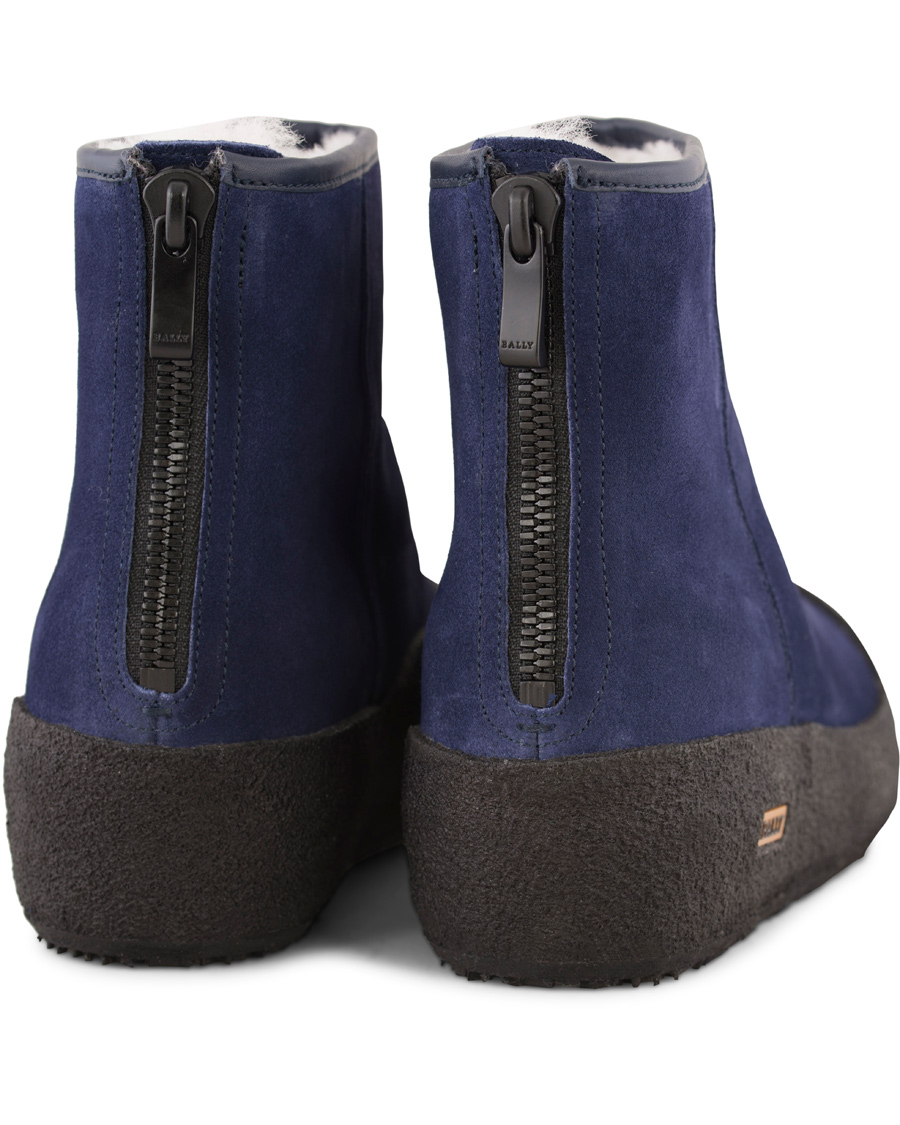 Herr | Bally Guard II Curling Lady Boot Ink Blue | Bally | Guard II Curling Lady Boot Ink Blue