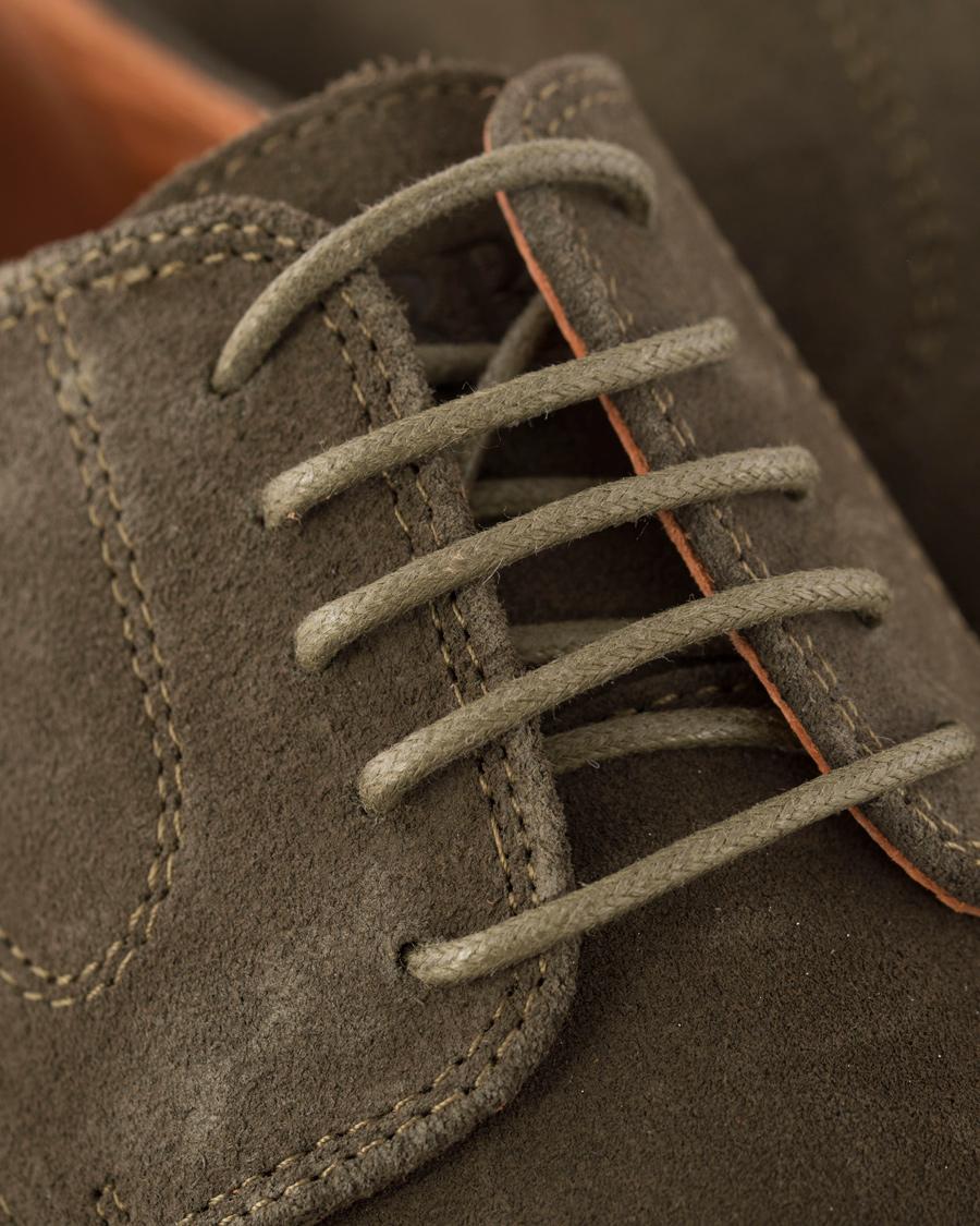 Herr | Morris Derby Suede Shoe Olive | Morris | Derby Suede Shoe Olive