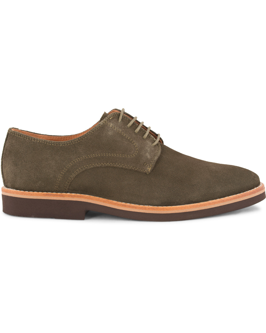 Herr | Morris Derby Suede Shoe Olive | Morris | Derby Suede Shoe Olive