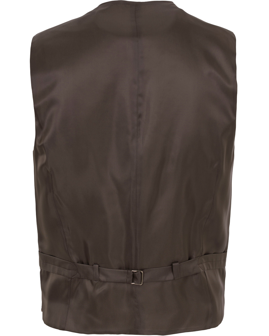 Herr | Kavajer | Polo Ralph Lauren | Clothing Glen Check Waistcoat Rust Brown
