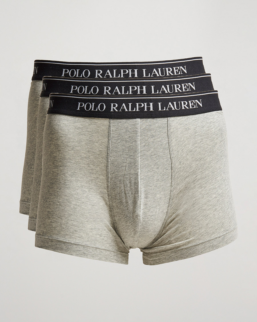 Herr | Underkläder | Polo Ralph Lauren | 3-Pack Trunk Andover Heather Grey