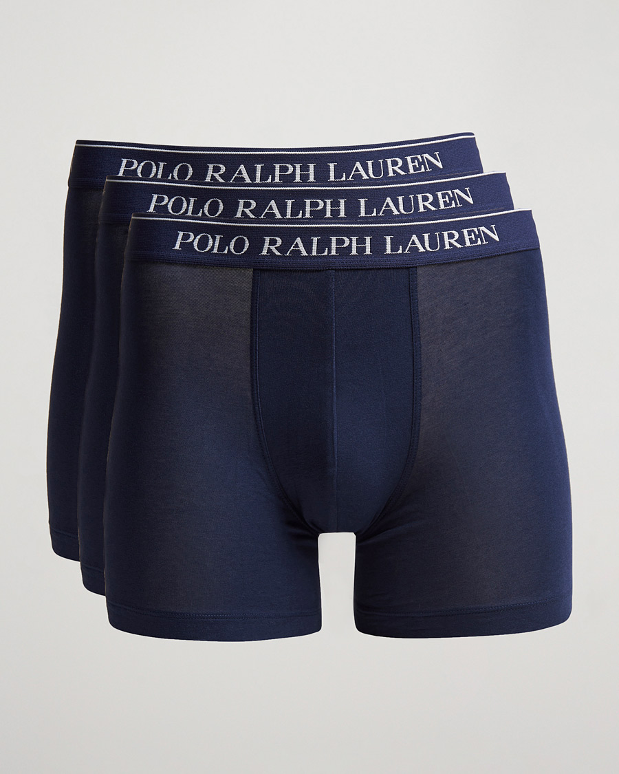 Herr | Boxershorts | Polo Ralph Lauren | 3-Pack Boxer Brief Navy