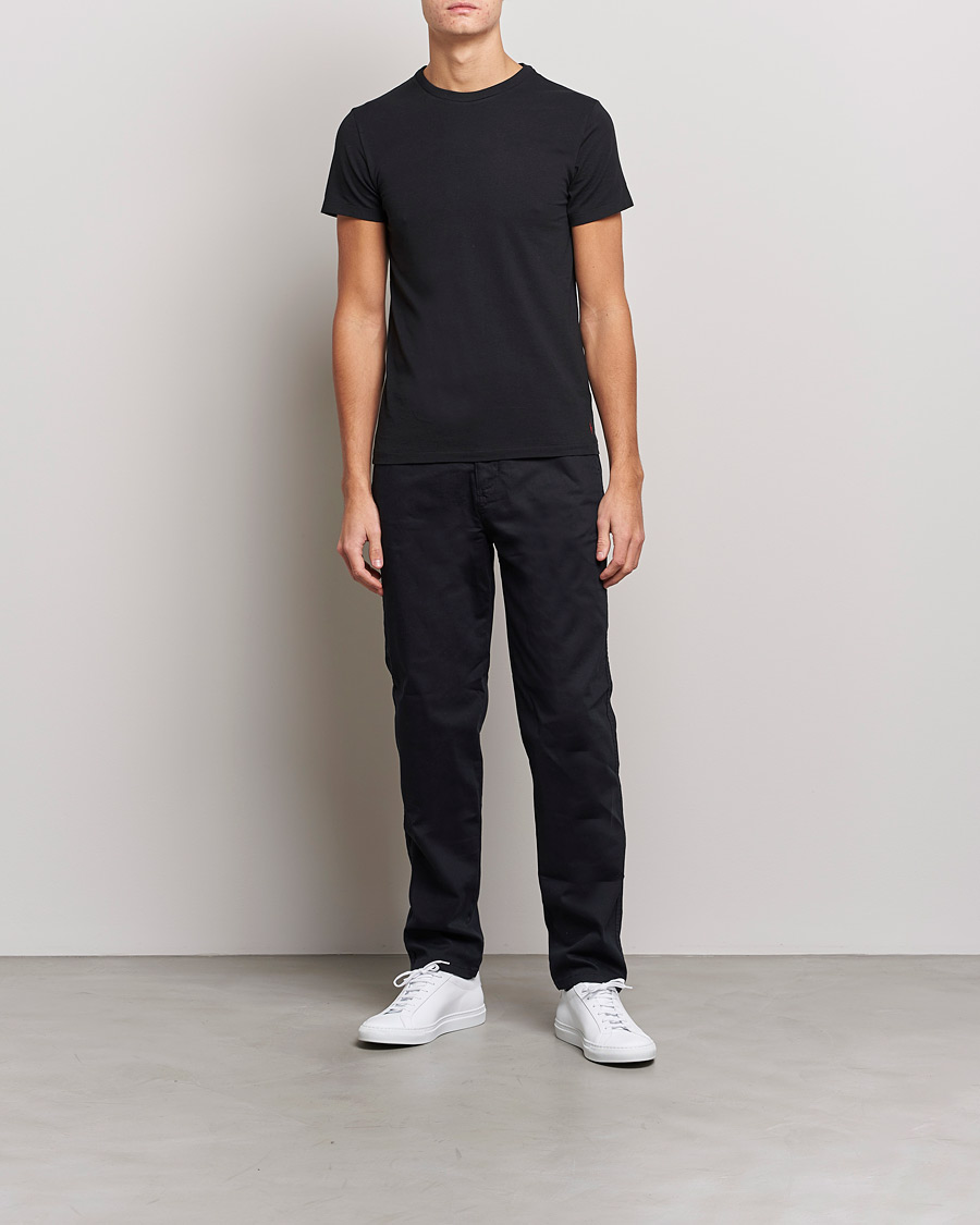 Herr | T-Shirts | Polo Ralph Lauren | 2-Pack Cotton Stretch T-Shirt Black