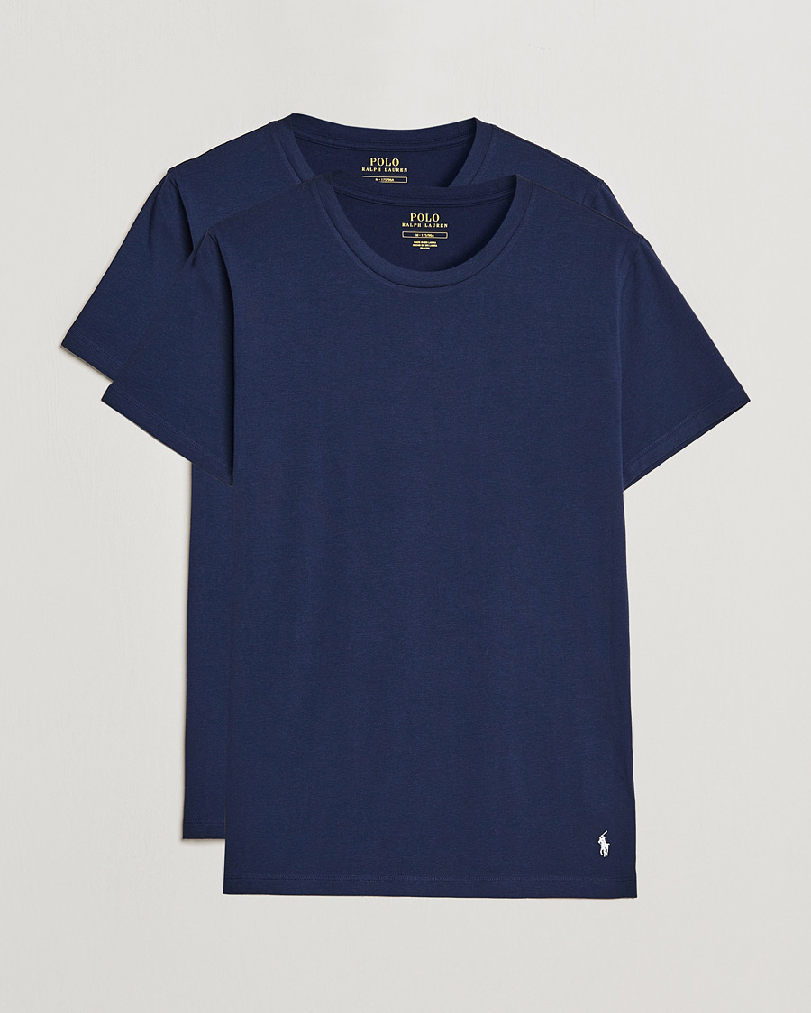 Herr | T-Shirts | Polo Ralph Lauren | 2-Pack Cotton Stretch Cruise Navy