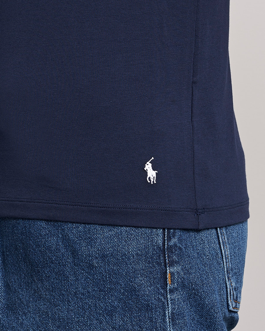 Herr | T-Shirts | Polo Ralph Lauren | 2-Pack Cotton Stretch Cruise Navy