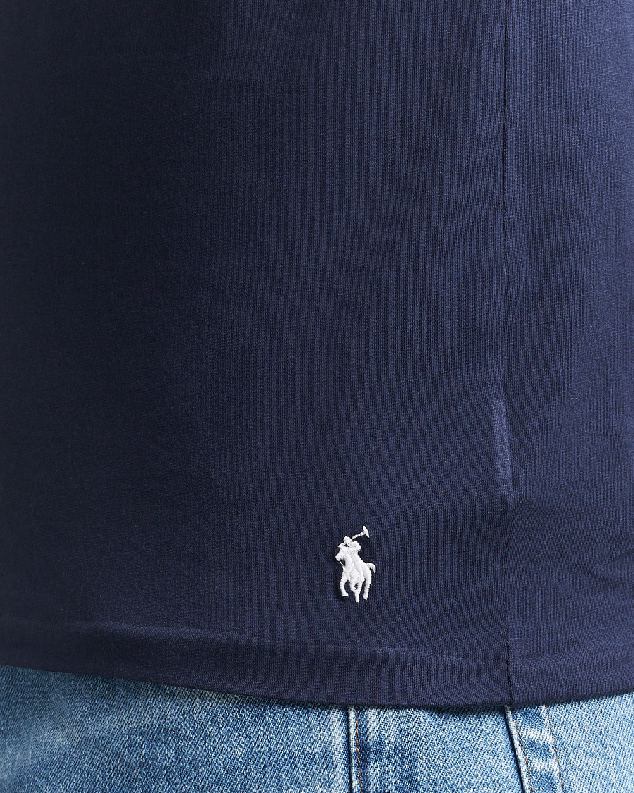 Herr | T-Shirts | Polo Ralph Lauren | 2-Pack Cotton Stretch T-Shirt Cruise Navy
