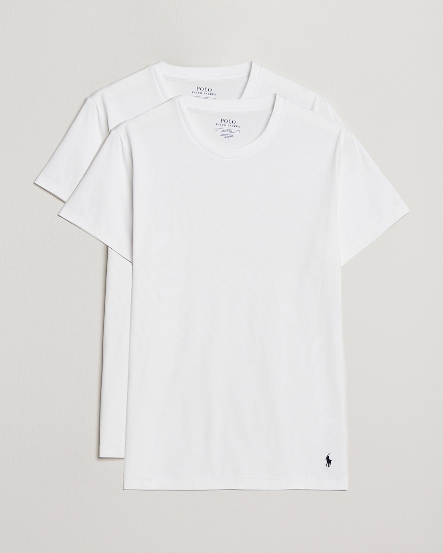 Herr | T-Shirts | Polo Ralph Lauren | 2-Pack Cotton Stretch T-Shirt White