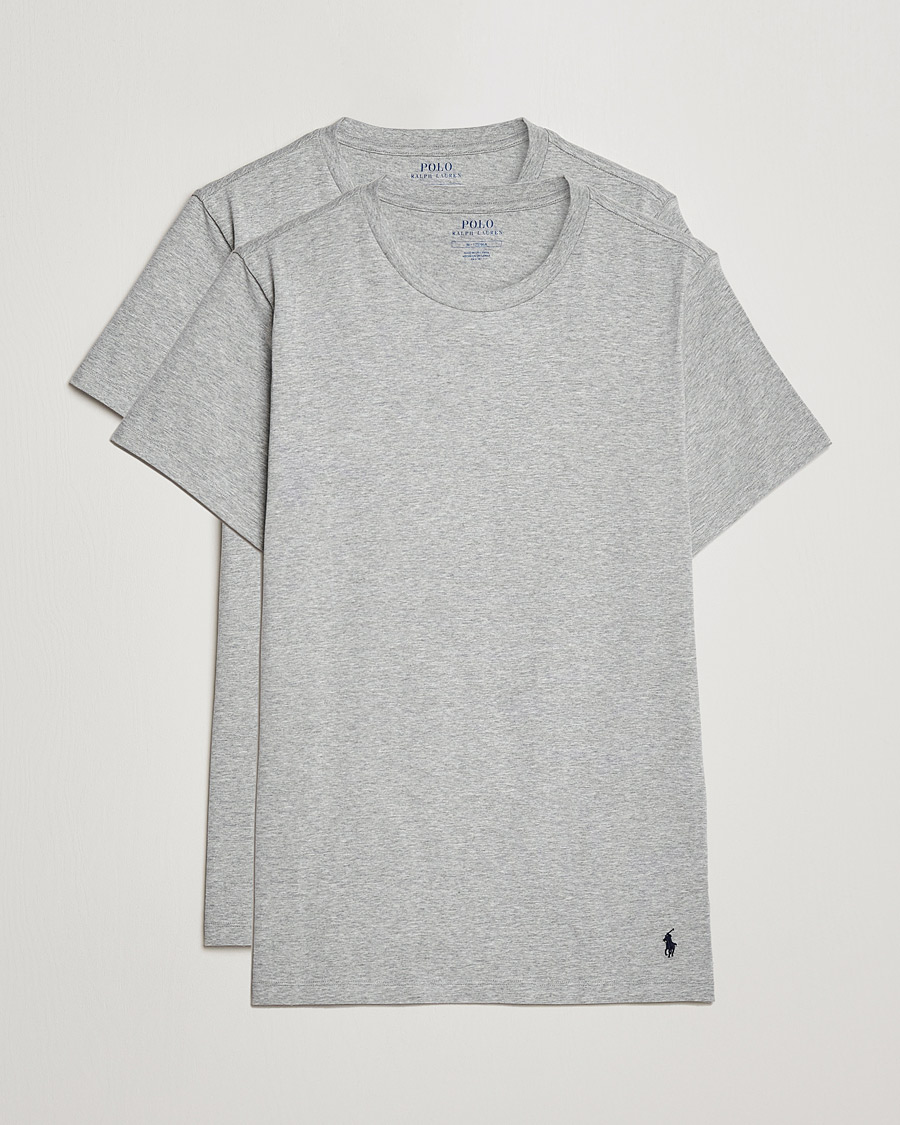 Herr | T-Shirts | Polo Ralph Lauren | 2-Pack Cotton Stretch T-Shirt Andover Heather