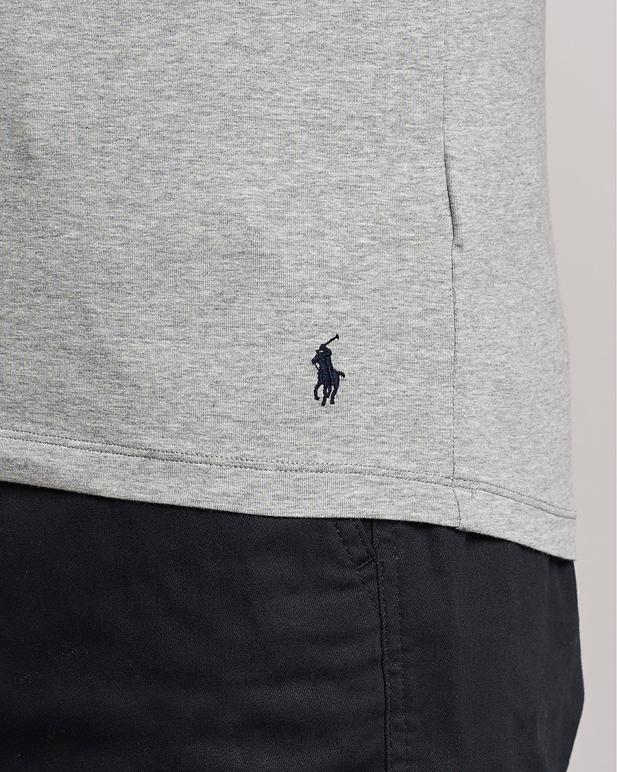 Herr | T-Shirts | Polo Ralph Lauren | 2-Pack Cotton Stretch Andover Heather Grey