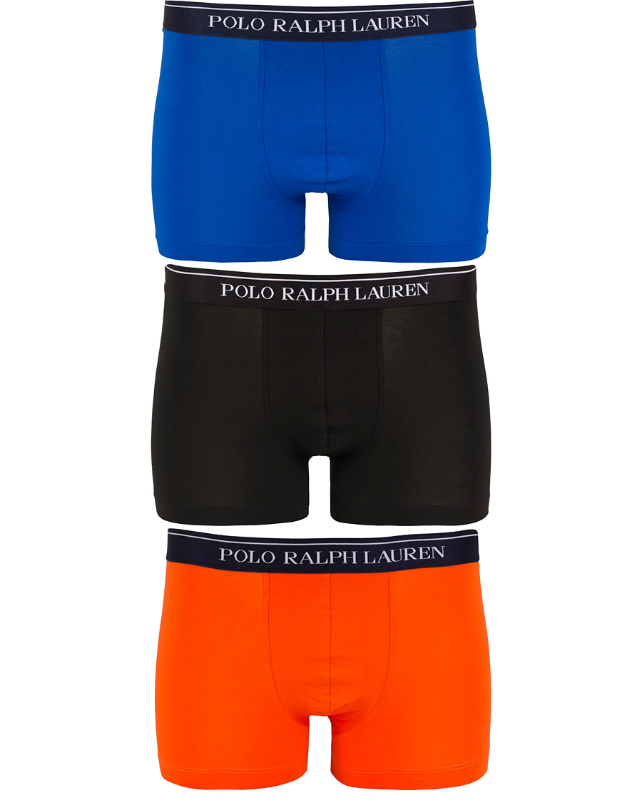 Herr | Underkläder | Polo Ralph Lauren | 3-Pack Boxer Brief Orange/Black/Royal