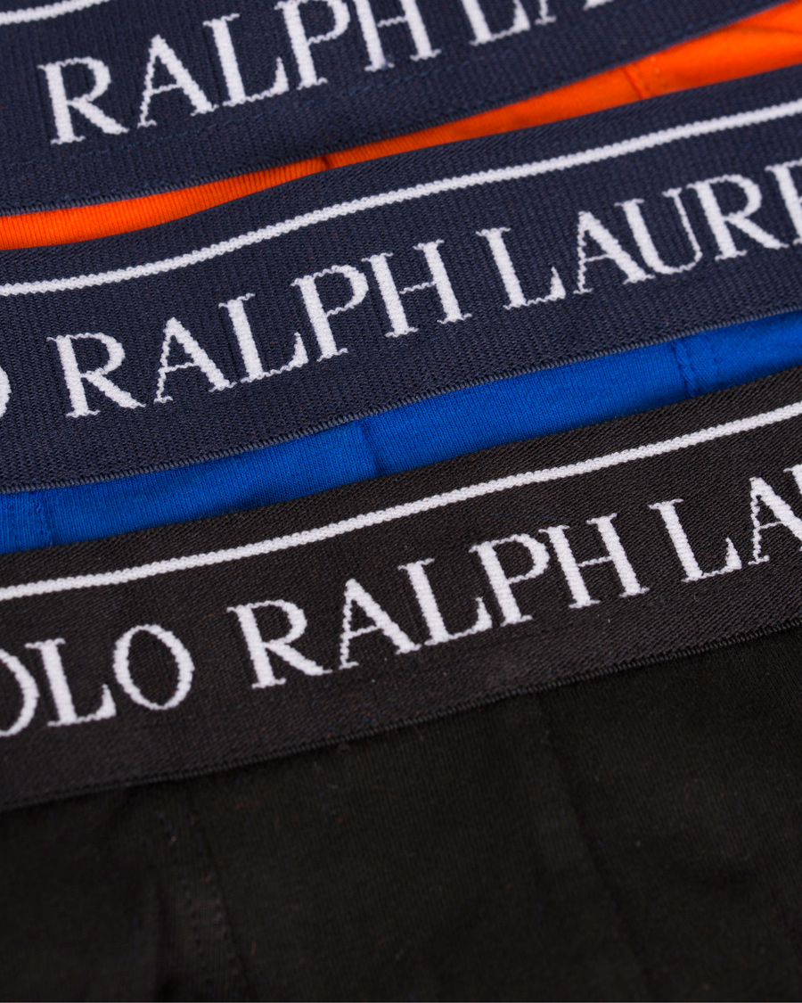 Herr | Underkläder | Polo Ralph Lauren | 3-Pack Boxer Brief Orange/Black/Royal