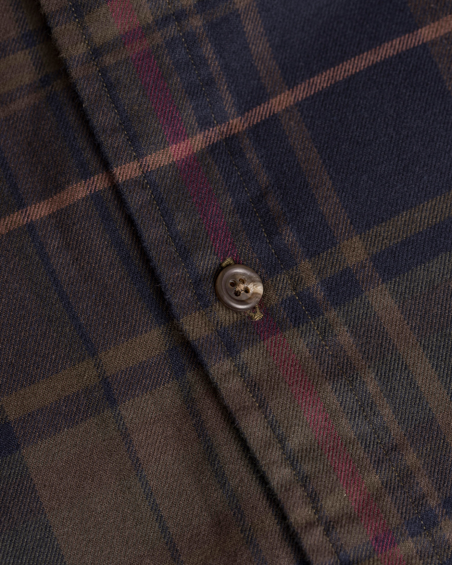 Herr | Skjortor | Polo Ralph Lauren | Estate Twill Check Shirt Olive/Violet Multi