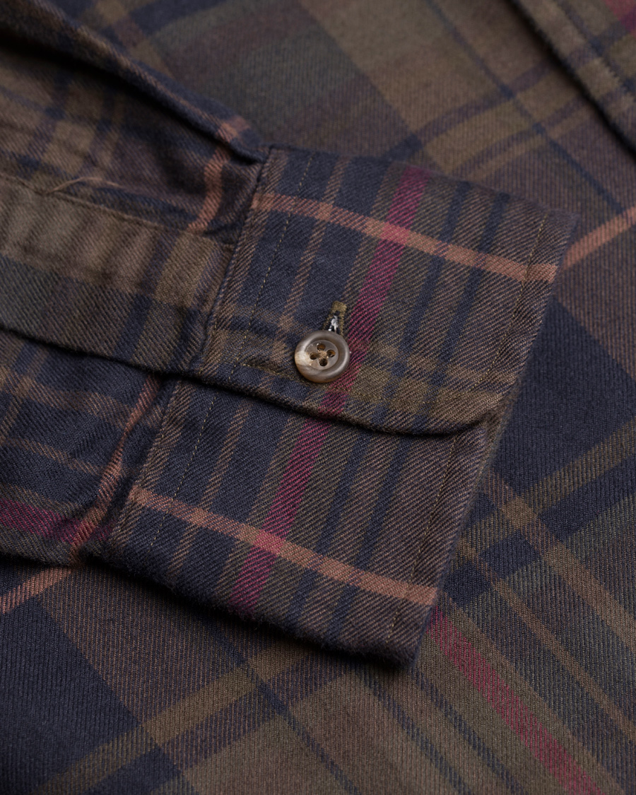 Herr | Skjortor | Polo Ralph Lauren | Estate Twill Check Shirt Olive/Violet Multi