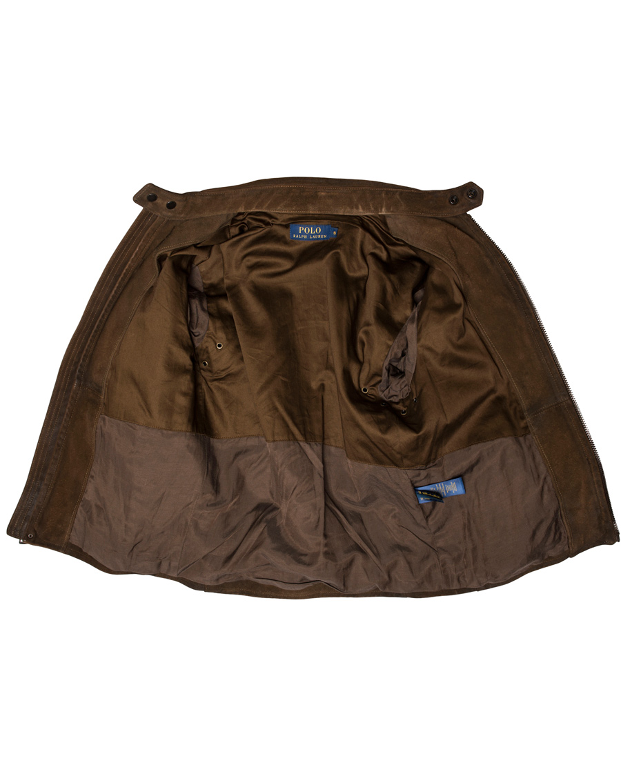 Herr | Jackor | Polo Ralph Lauren | Cafe Racer Suede Jacket Smith Brown