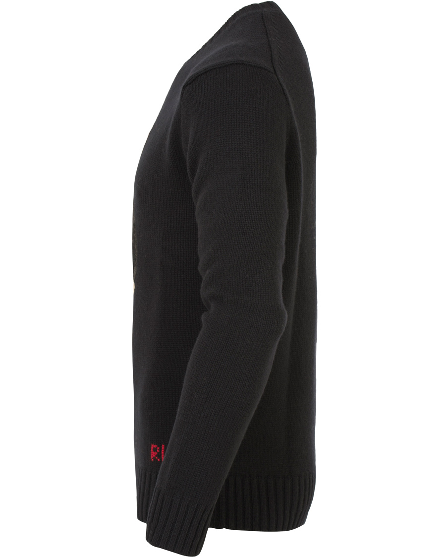 Herr | Tröjor | Polo Ralph Lauren | Bear Tuxedo Knitted Sweater Black