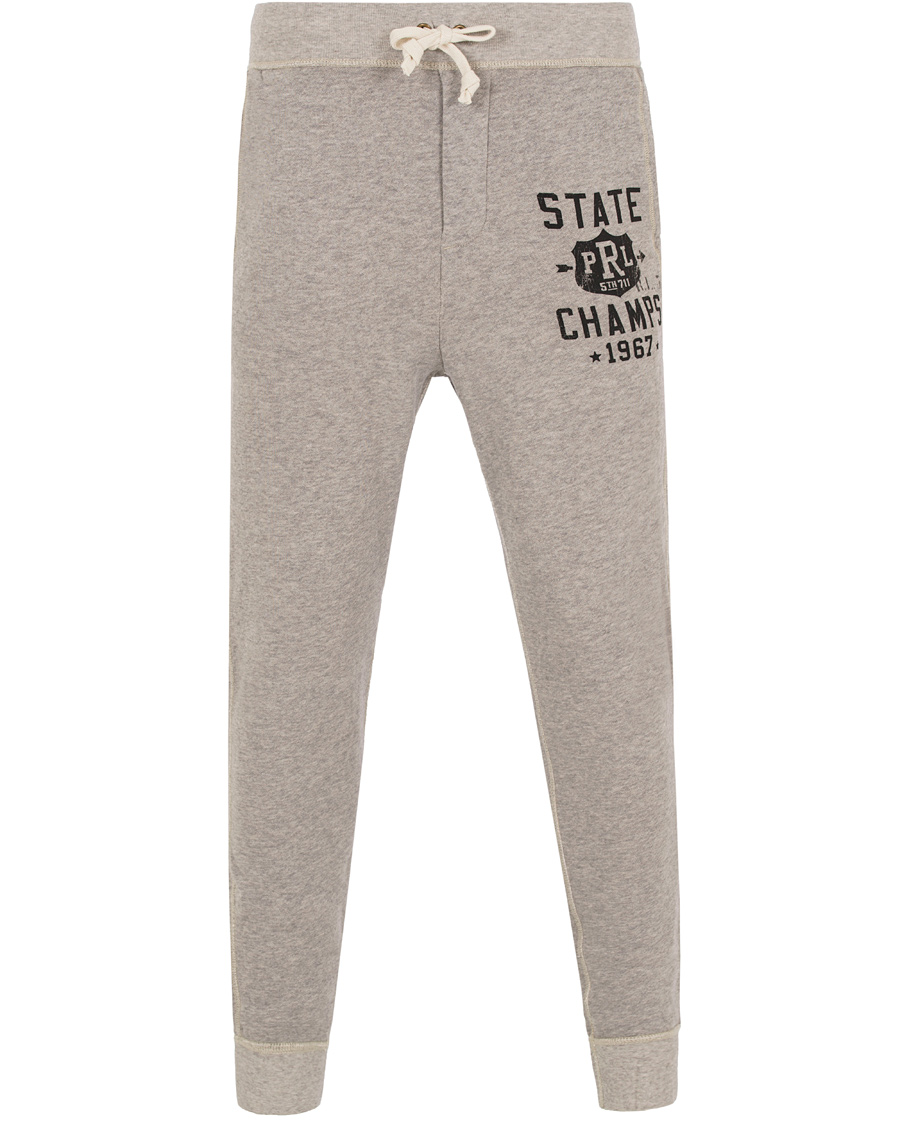 Herr | Byxor | Polo Ralph Lauren | State Champs Sweatpants Salt & Peppar
