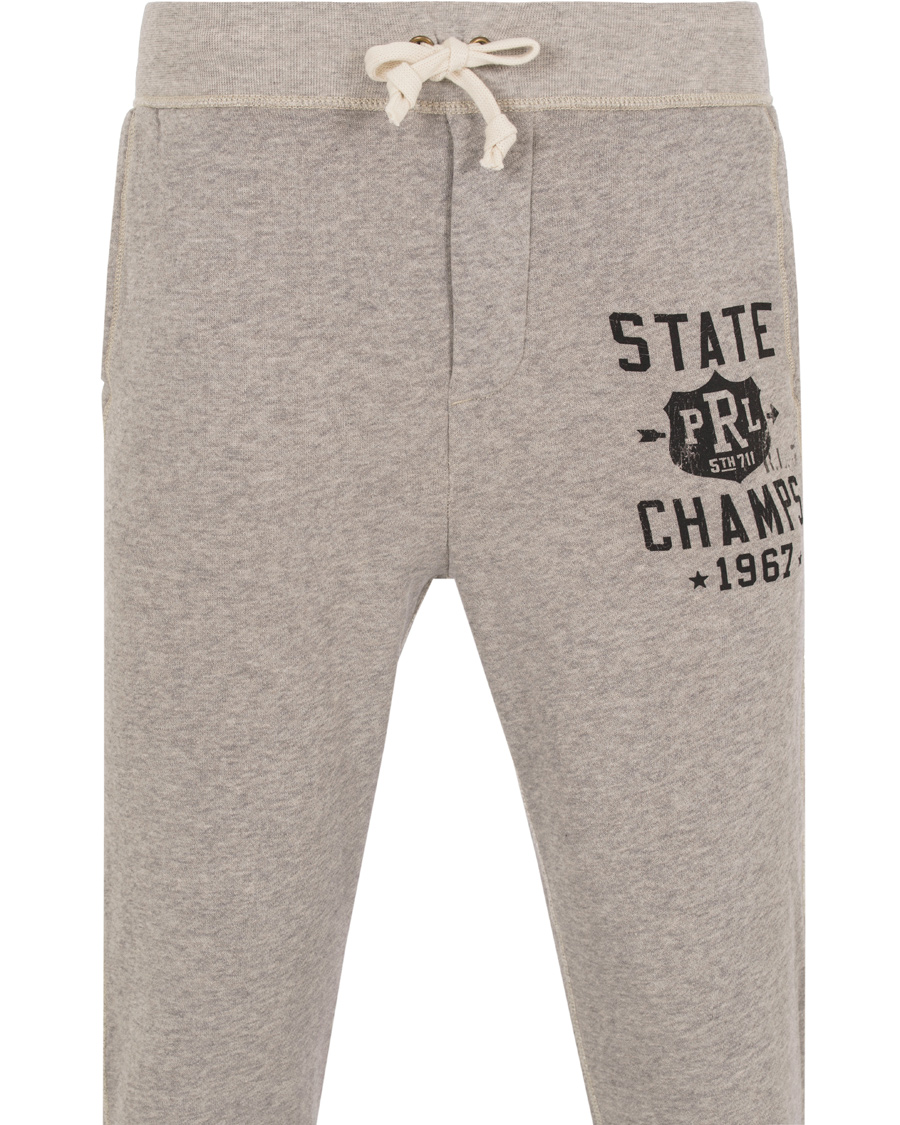 Herr | Byxor | Polo Ralph Lauren | State Champs Sweatpants Salt & Peppar