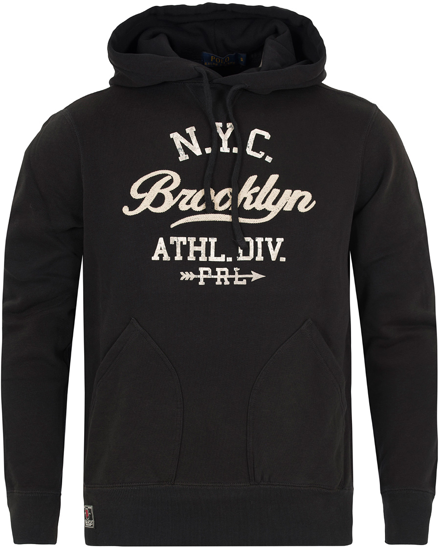 Herr | Tröjor | Polo Ralph Lauren | N.Y.C Hoodie Polo Black