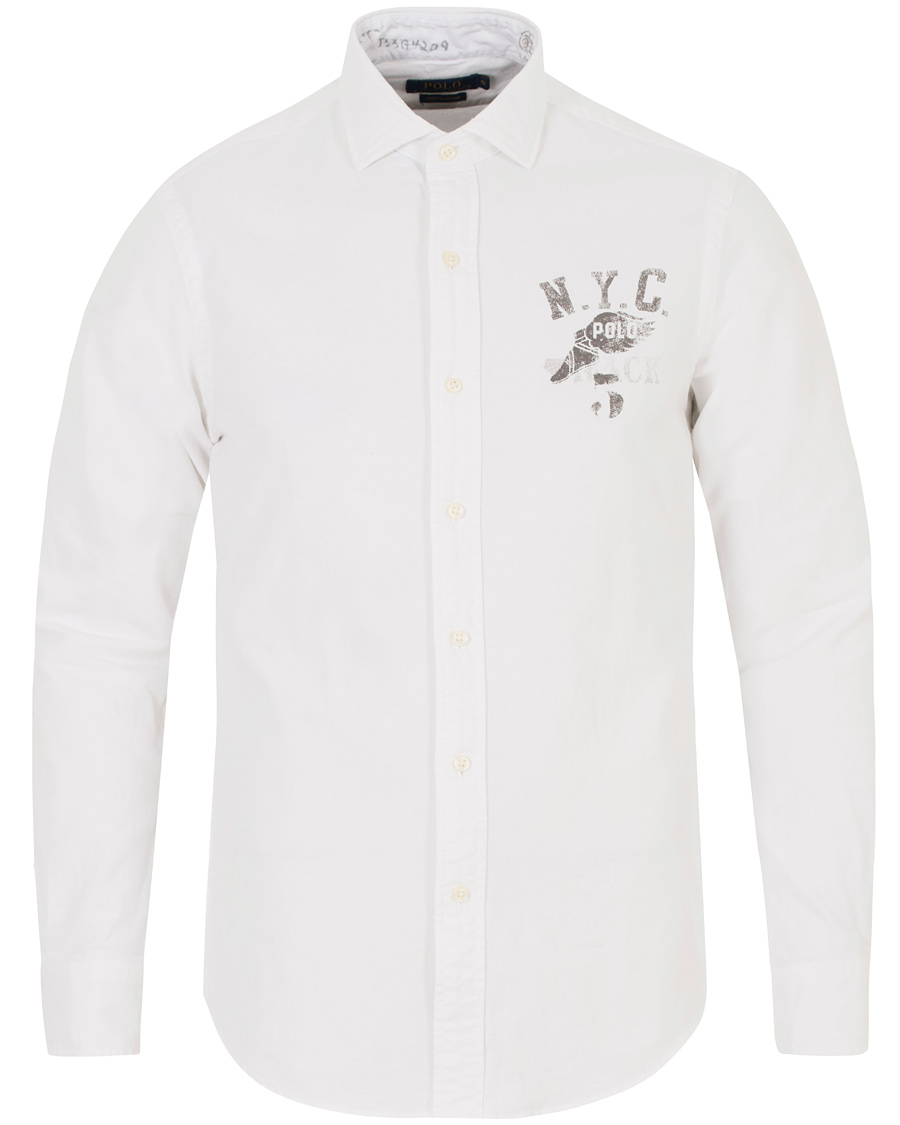 Herr | Skjortor | Polo Ralph Lauren | Slim Fit N.Y.C Shirt White
