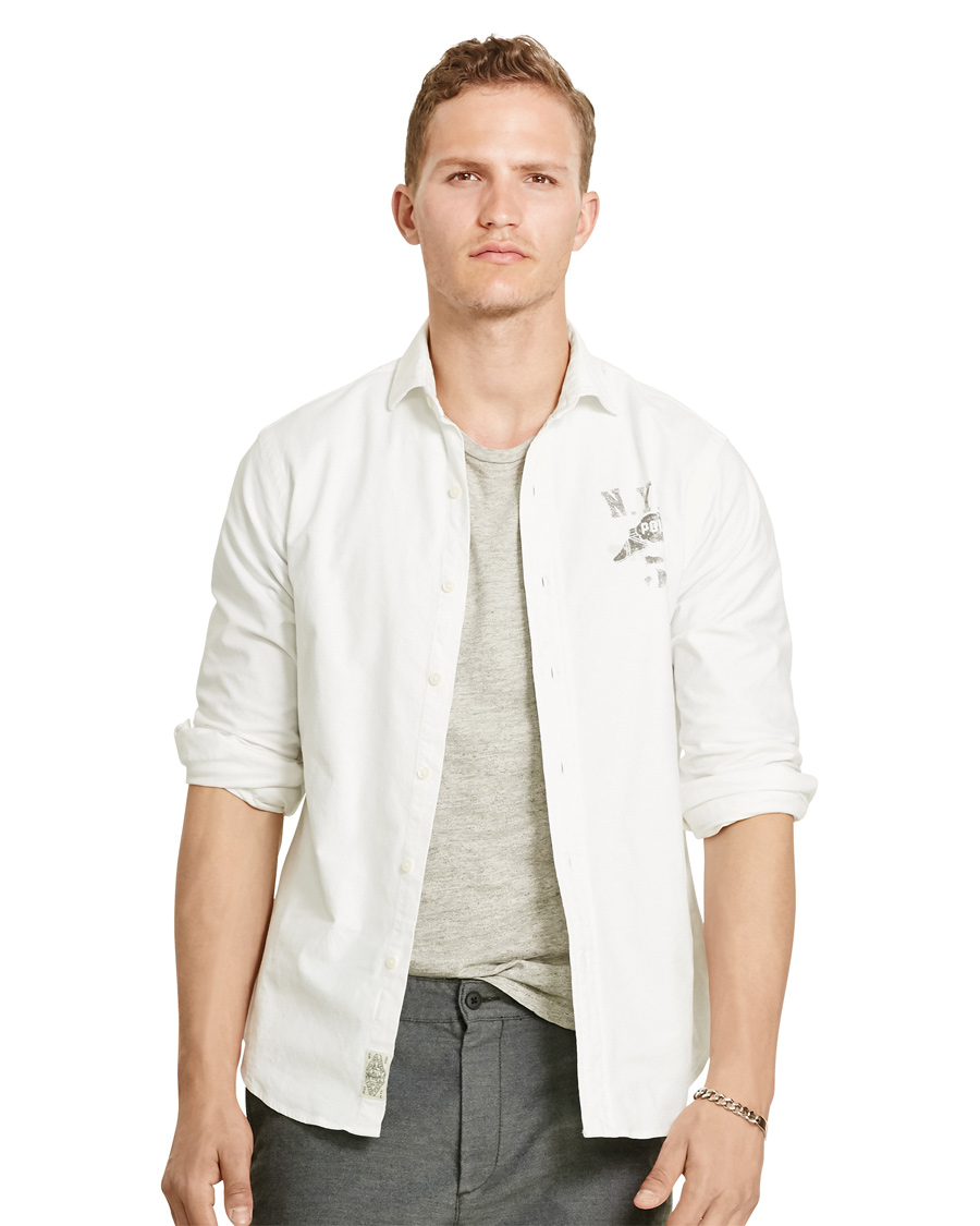 Herr | Skjortor | Polo Ralph Lauren | Slim Fit N.Y.C Shirt White