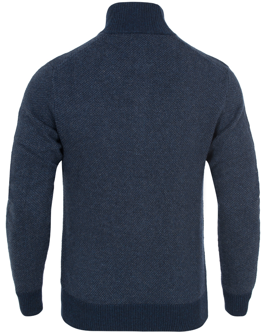 Herr | Tröjor | Polo Ralph Lauren | Half Button Birdseye Sweater Navy