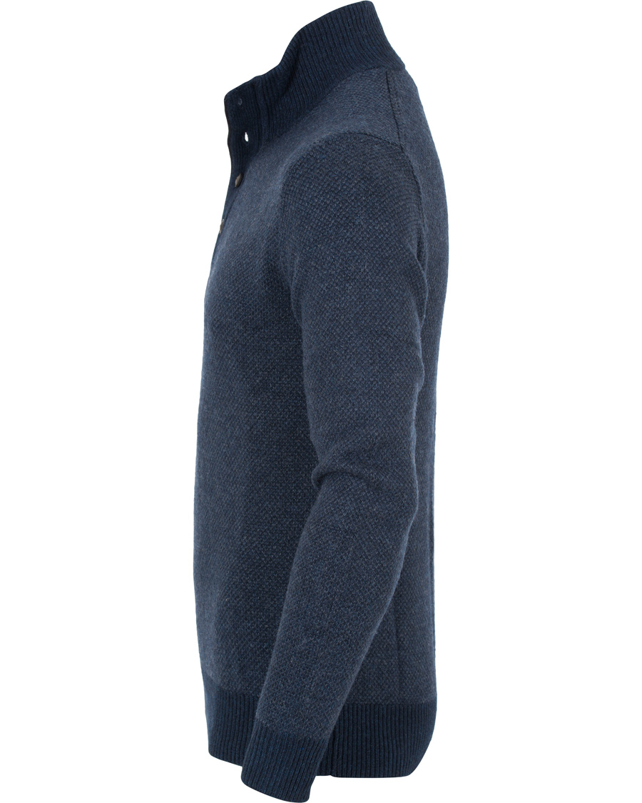 Herr | Tröjor | Polo Ralph Lauren | Half Button Birdseye Sweater Navy