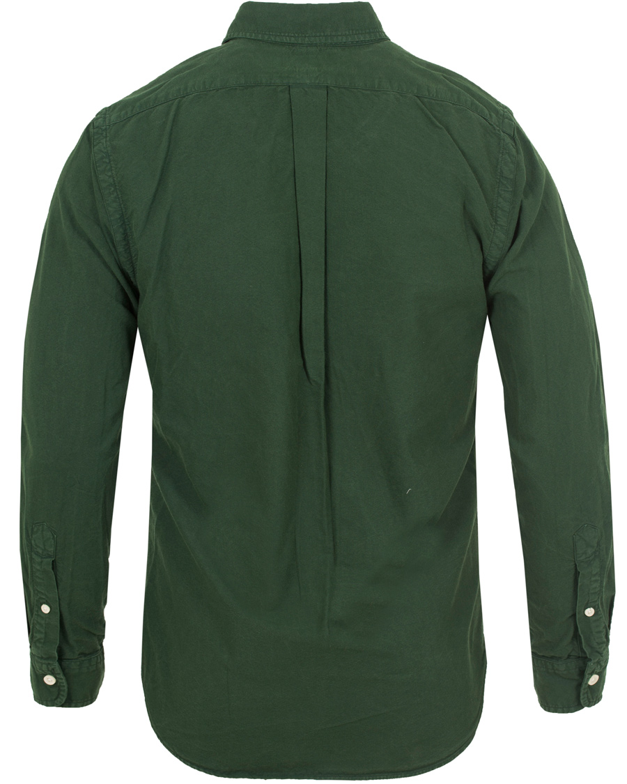 Herr | Skjortor | Polo Ralph Lauren | Slim Fit Garment Dyed Oxford Shirt Bentley Green