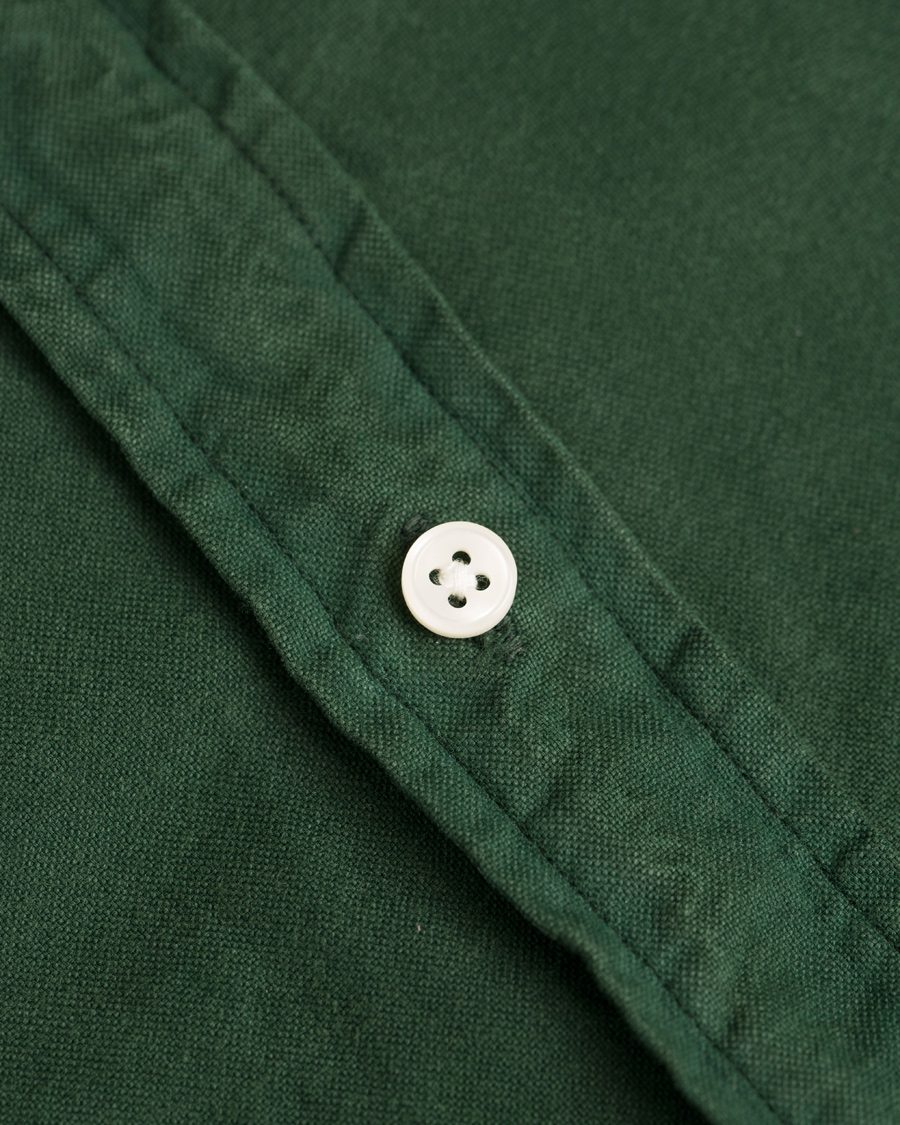 Herr | Skjortor | Polo Ralph Lauren | Slim Fit Garment Dyed Oxford Shirt Bentley Green