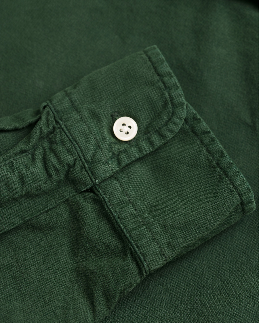 Herr | Skjortor | Polo Ralph Lauren | Slim Fit Garment Dyed Oxford Shirt Bentley Green