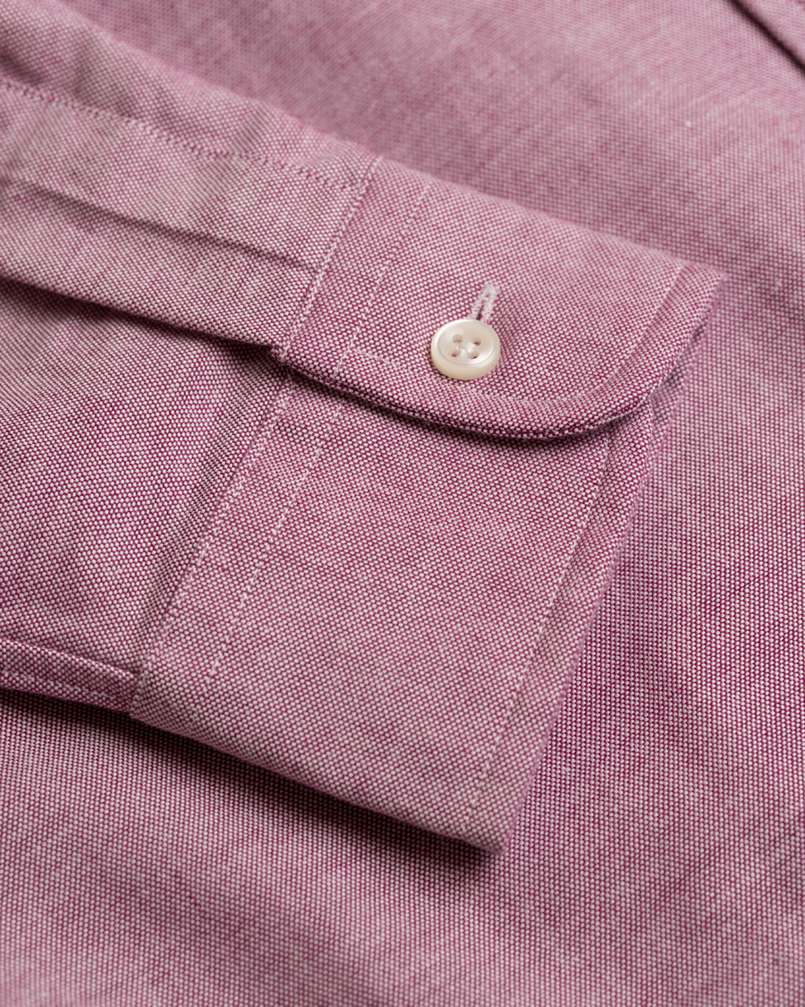 Herr | Skjortor | Polo Ralph Lauren | Slim Fit Stretch Oxford Shirt Crimson Purple