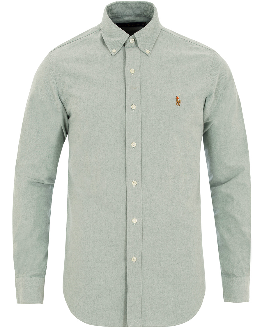 Herr | Skjortor | Polo Ralph Lauren | Core Fit Stretch Oxford Shirt Green