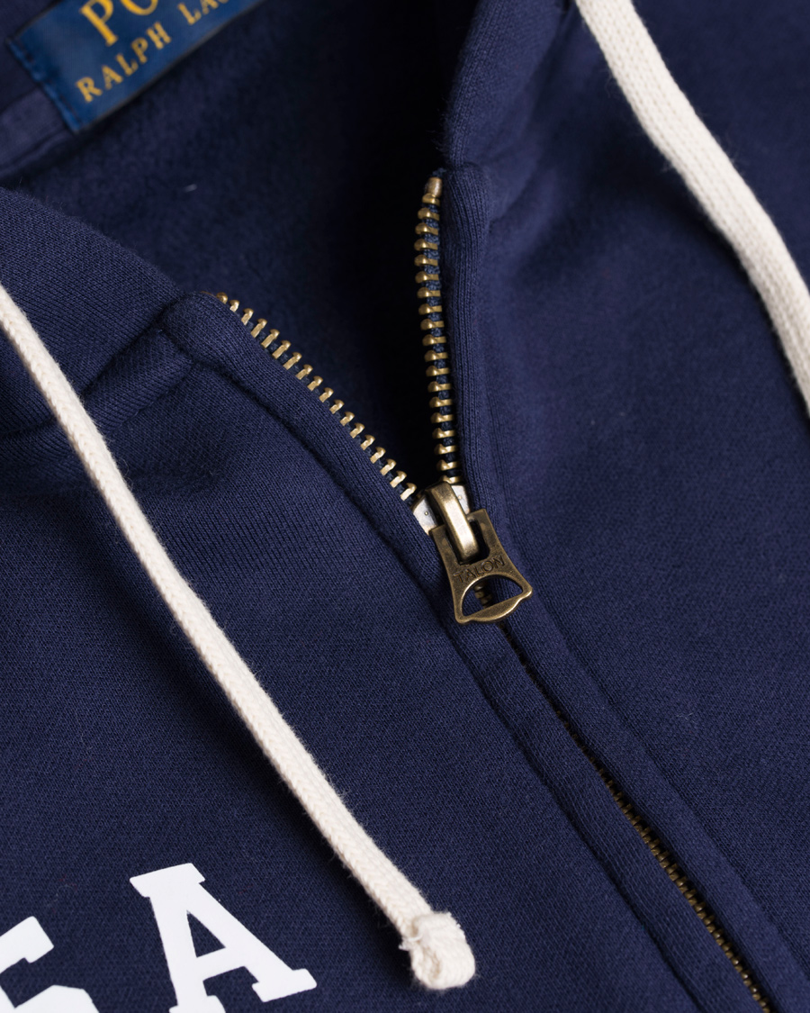 Herr | Tröjor | Polo Ralph Lauren | USA Full Zip Hoodie French Navy