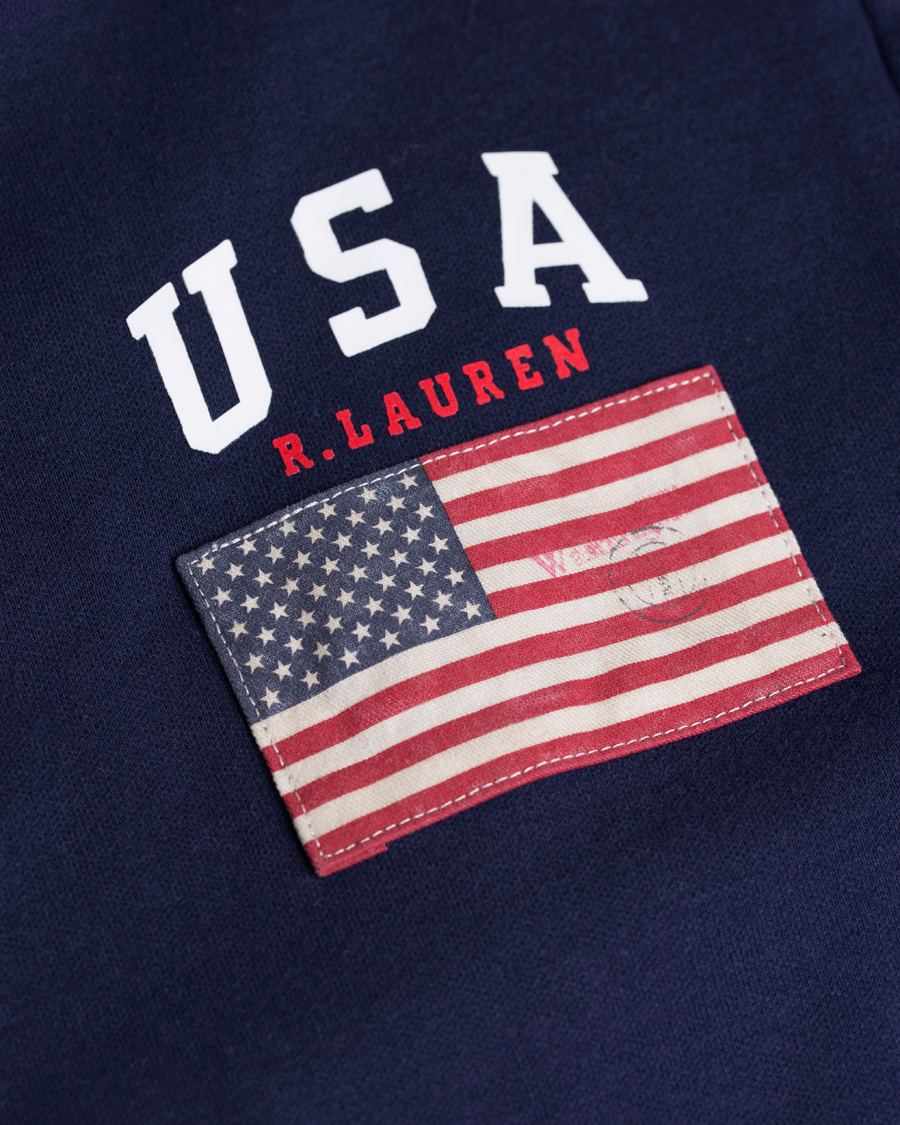 Herr | Tröjor | Polo Ralph Lauren | USA Full Zip Hoodie French Navy