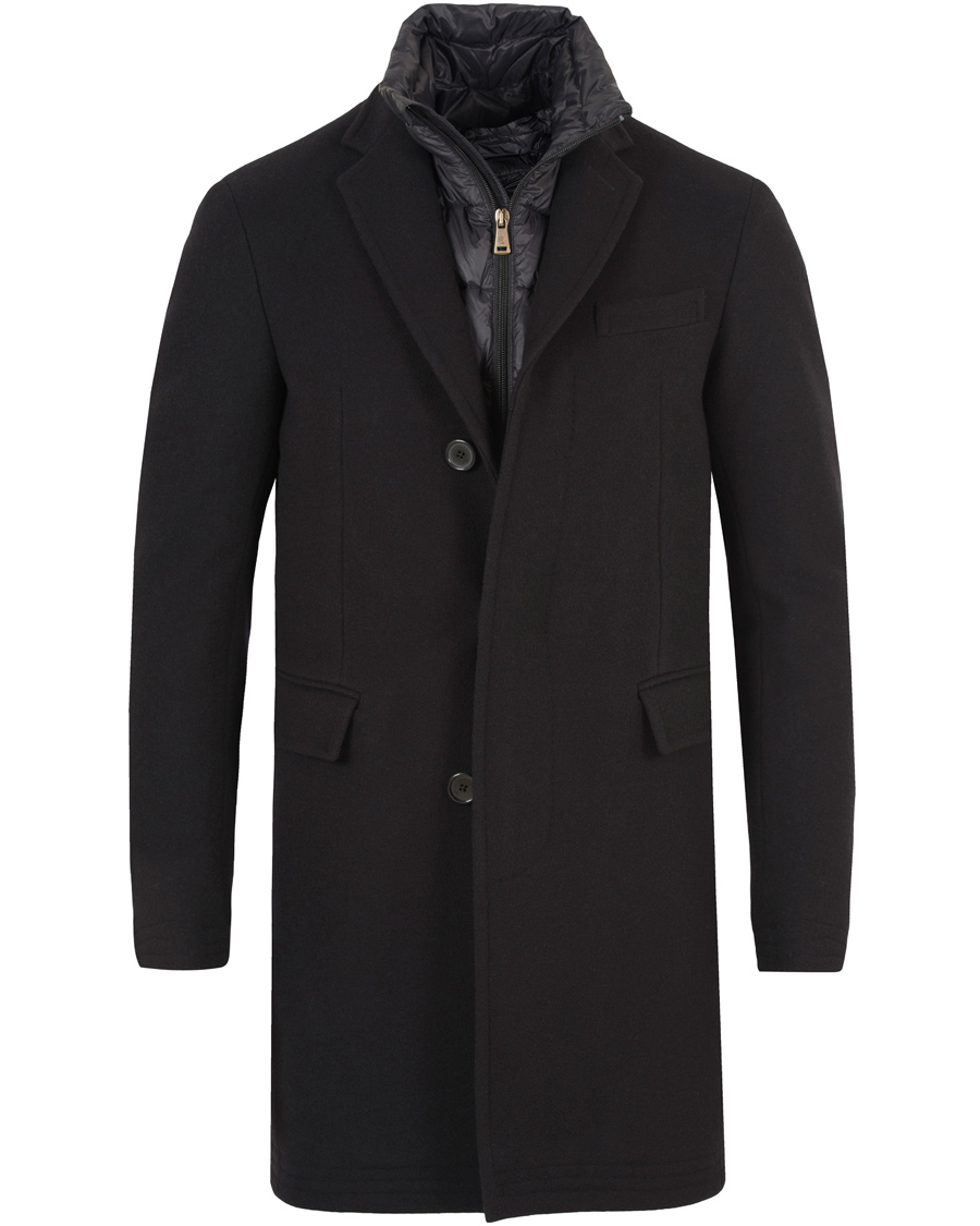 Herr | Jackor | Polo Ralph Lauren | Clothing Solid Melton Wool Top Coat Black