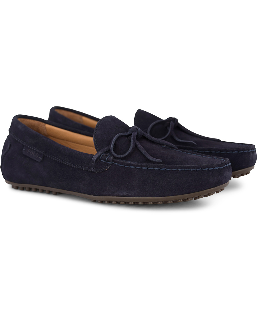 Herr | Polo Ralph Lauren Woodford Carshoes Navy Suede | Polo Ralph Lauren | Woodford Carshoes Navy Suede