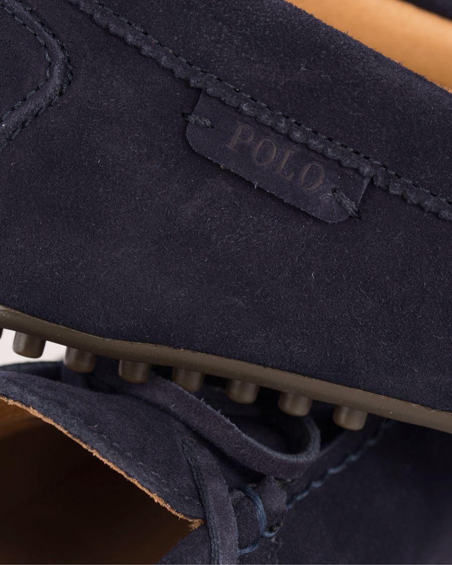 Herr | Polo Ralph Lauren Woodford Carshoes Navy Suede | Polo Ralph Lauren | Woodford Carshoes Navy Suede
