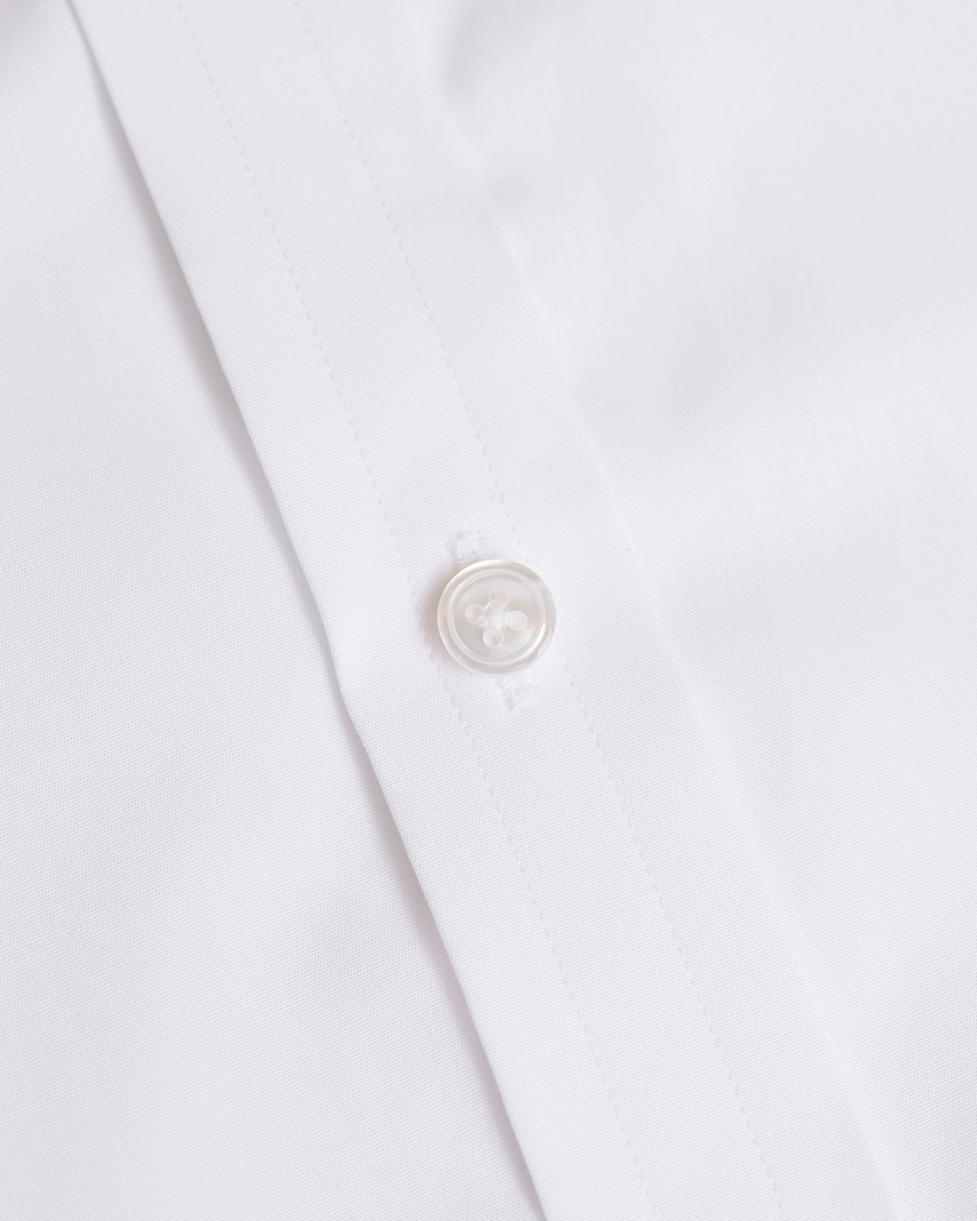 Herr | Skjortor | Turnbull & Asser | Slim Fit Poplin Shirt White