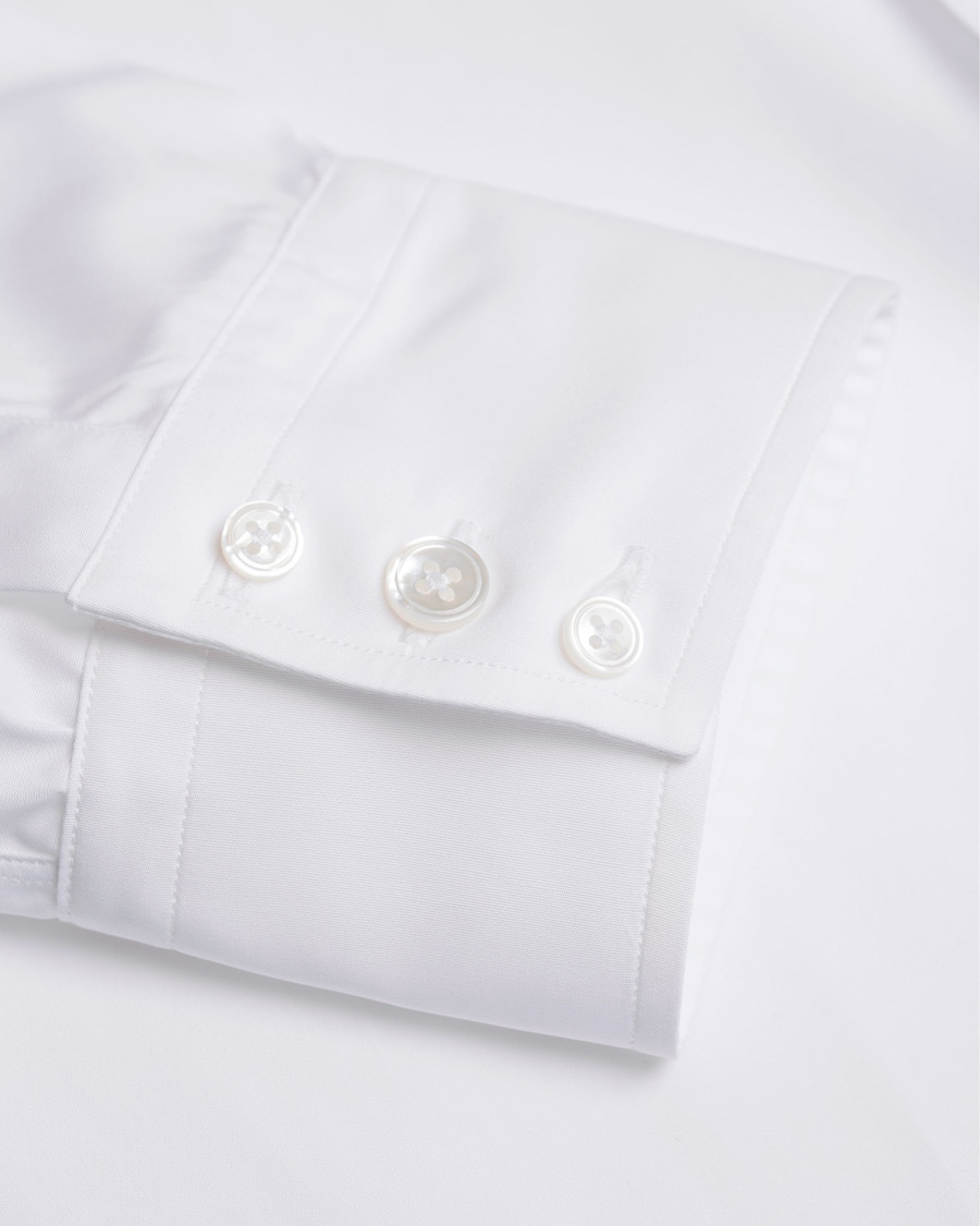 Herr | Skjortor | Turnbull & Asser | Slim Fit Poplin Shirt White