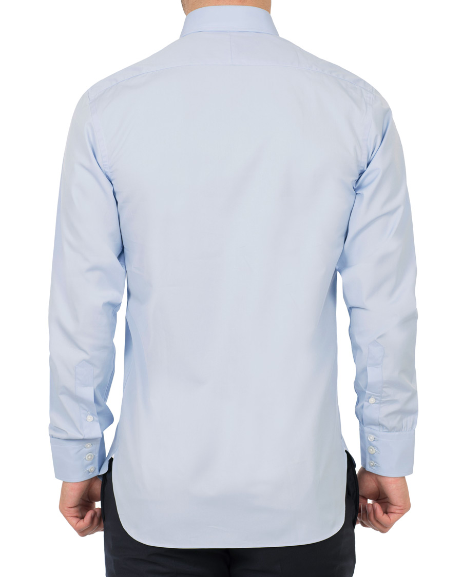 Herr | Skjortor | Turnbull & Asser | Slim Fit Poplin Shirt Light Blue