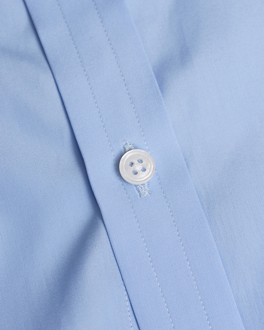 Herr | Skjortor | Turnbull & Asser | Slim Fit Poplin Shirt Light Blue
