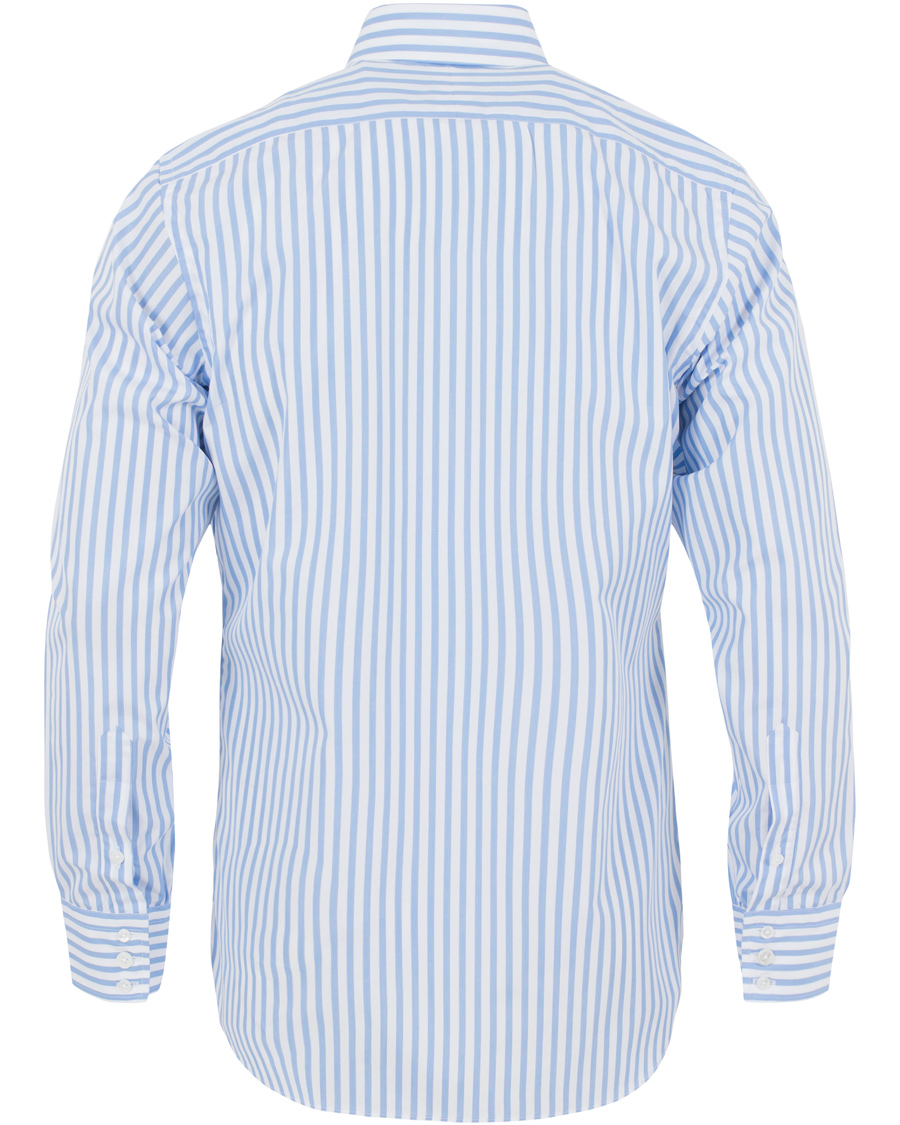 Herr | Skjortor | Turnbull & Asser | Slim Fit Bengal Stripe Shirt Light Blue