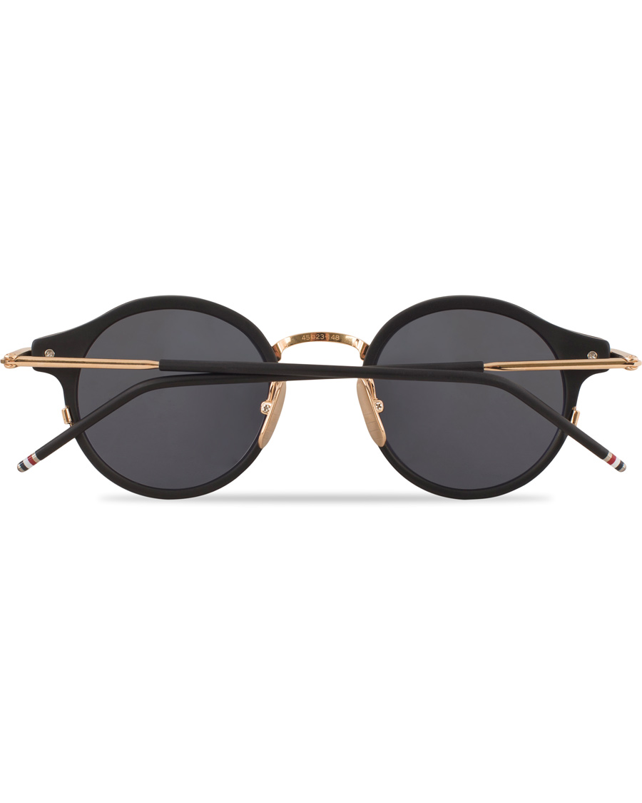 Herr | Thom Browne TB-807 Sunglasses Matte Black/Dark Grey | Thom Browne | TB-807 Sunglasses Matte Black/Dark Grey
