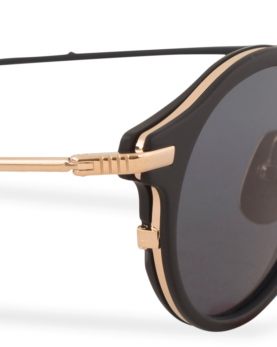 Herr | Thom Browne TB-807 Sunglasses Matte Black/Dark Grey | Thom Browne | TB-807 Sunglasses Matte Black/Dark Grey