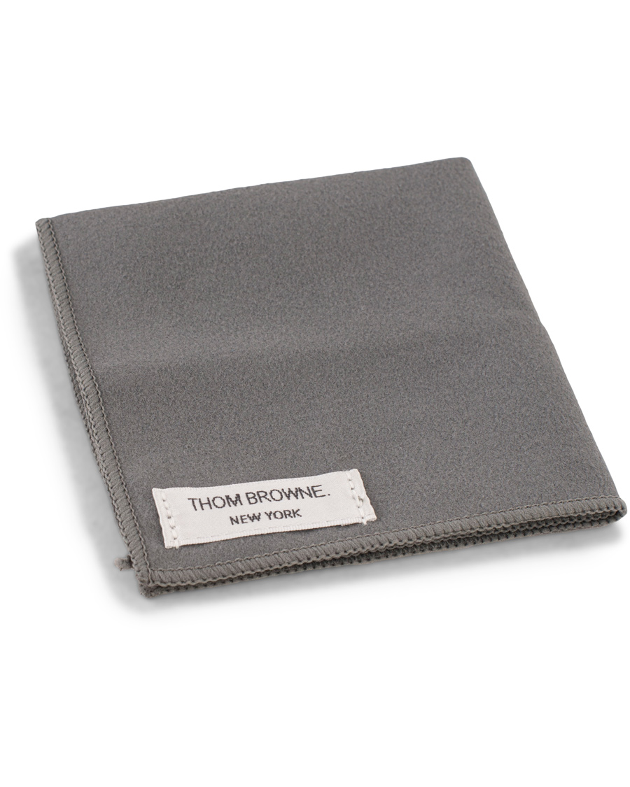 Herr | Thom Browne TB-801 Sunglasses Shiny Silver/Dark Grey | Thom Browne | TB-801 Sunglasses Shiny Silver/Dark Grey