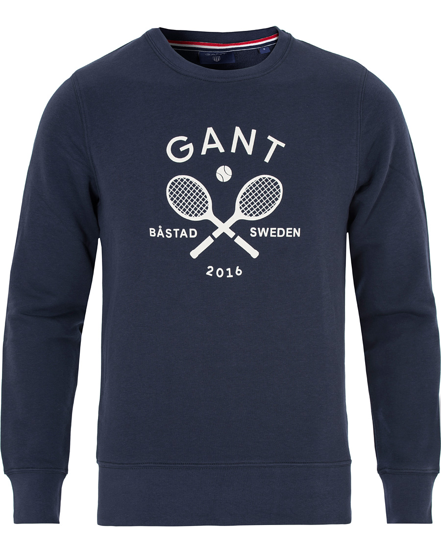 Herr | Tröjor | GANT | Båstad C-Neck Sweat Marine